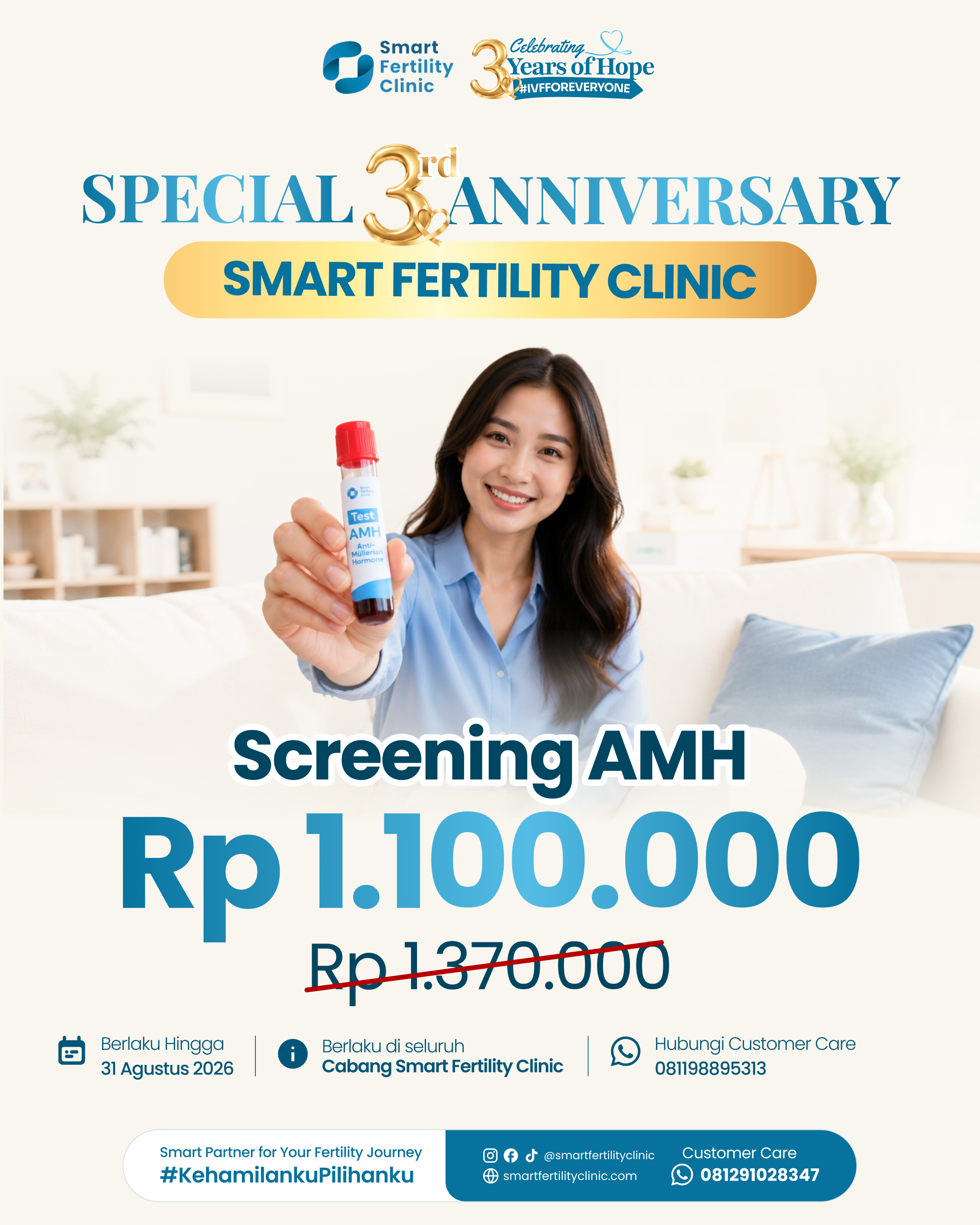 Screening AMH - Special 3rd Anniversary 